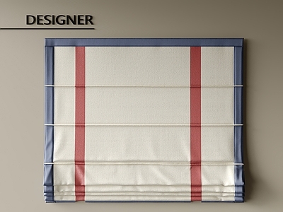 现代窗帘 罗马帘