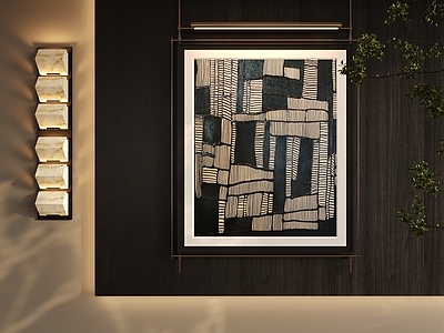 中古极简挂画 字画 书房挂画 客厅挂画 茶室挂画 办公室挂画