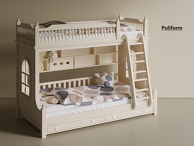 现代简约上下床 双层床 实木床