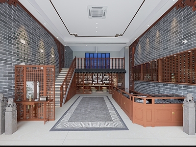 中式新中式其他文化空间 古董店 新中式古董店 古典 非遗 非遗文化