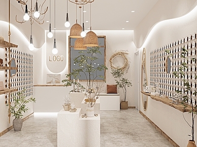 原木珠宝店 饰品店 简约风