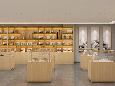 现代其他展厅 现代其他展厅 现代文化展厅 文创展品 商展器材