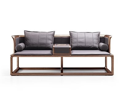 现代新中式罗汉床 实木罗汉床