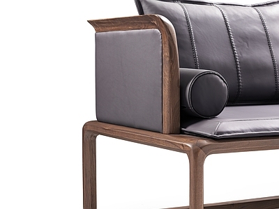 现代新中式罗汉床 实木罗汉床