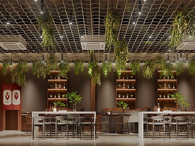 新中式火锅店 火锅店