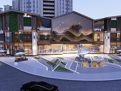 新中式售楼处 新中式现代售楼处 新中式会所 小区售楼处