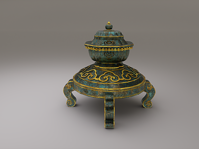 中式新中式其他摆件 香薰香炉 影视舞台 道具陈设 古装仙侠 国风古风
