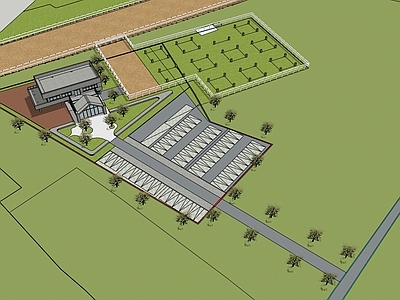 现代展览馆建筑 展示中心 现代建筑