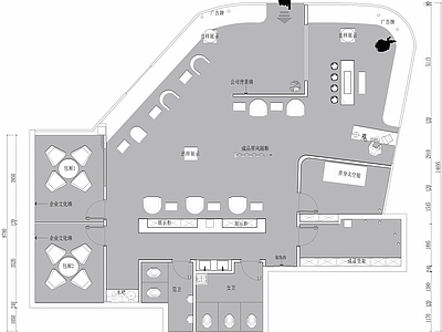 现代会所 养生会所 私人会所 美容会所 施工图