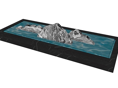 现代景观石 切片泰山石水景 景观石 片石 条石