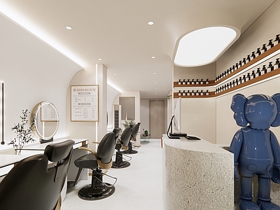 现代理发店 理发店 美发店 剪发店