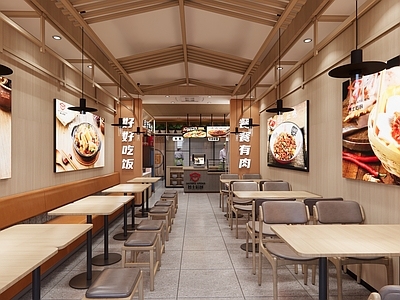 现代其他店铺 炒菜馆 莲花鸭血店 小吃店