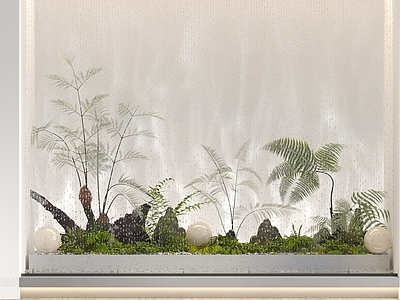 其他绿植 水纹装饰灯 绿植景观小品