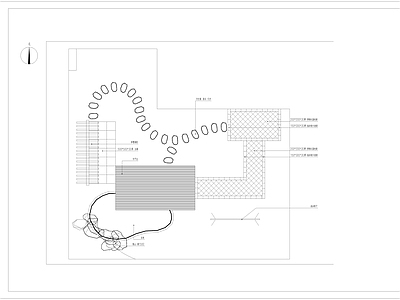 现代庭院 花园庭院 私家庭院 庭院铺装 庭院景观 施工图