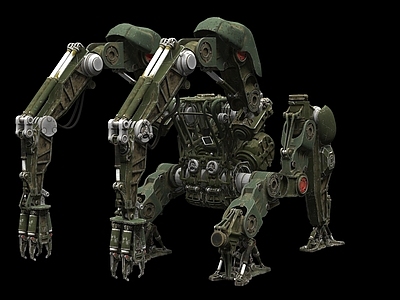 工业设备 现代科幻机甲机器