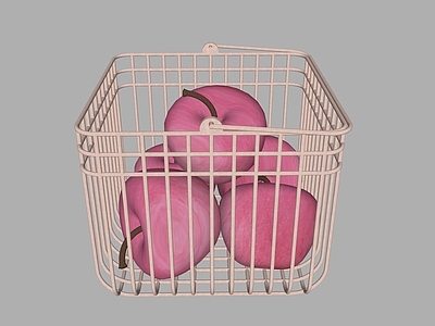 水果蔬菜 水果 苹果 篮筐 篮子