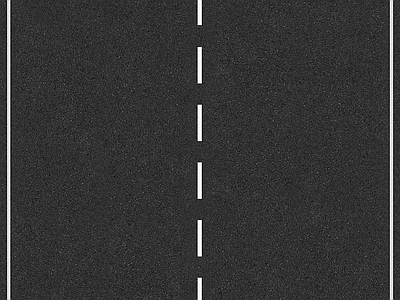 现代美式路面 公路 沥青路面
