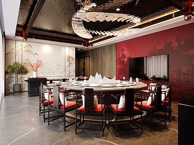 新中式现代包厢 餐厅包厢 会所包厢 酒店包厢 KTV包厢 新中式包厢