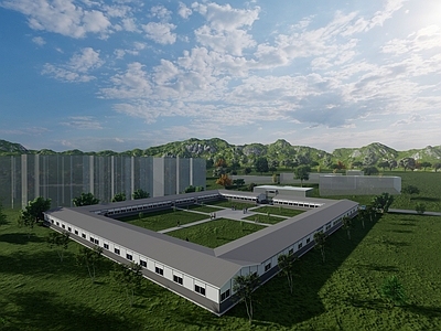 现代其他公共建筑 临时安置板房