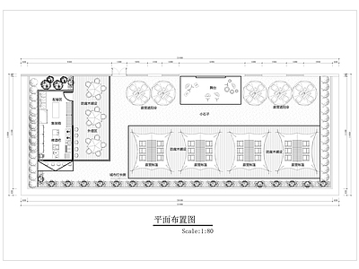 露营 集装箱露营 营地帐篷 施工图