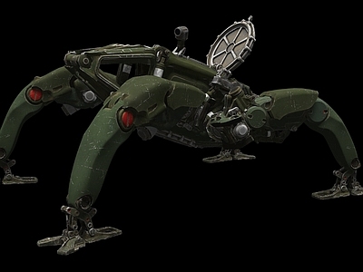 工业设备 现代科幻机甲机器