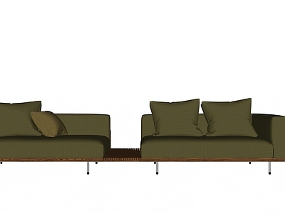 现代多人沙发 Minotti