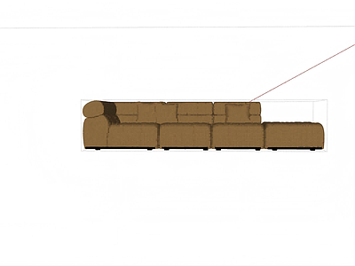 现代多人沙发 皮沙发 Minotti