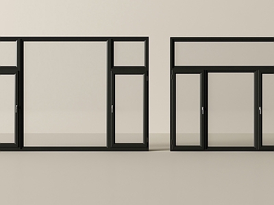 现代平开窗 窗 窗户 平开窗