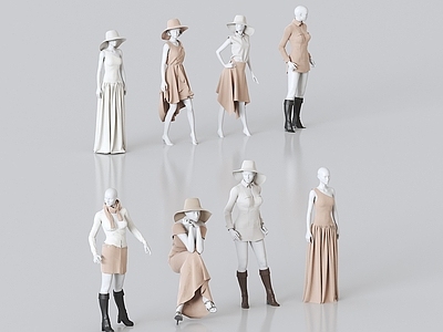 商展器材 服装模特 模特