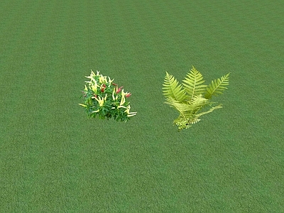 2D花草 花坛花草