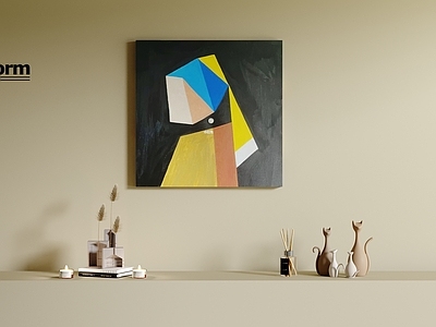 现代奶油挂画 玄关挂画 客厅挂画 茶室挂画 书房挂画