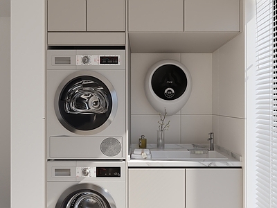 现代阳台 生活阳台