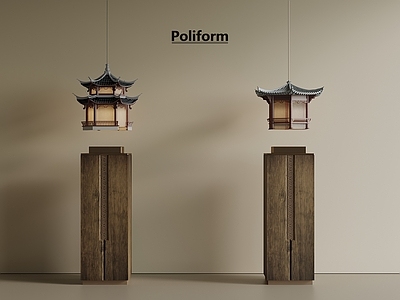 新中式中古吊灯 装饰吊灯 艺术吊灯