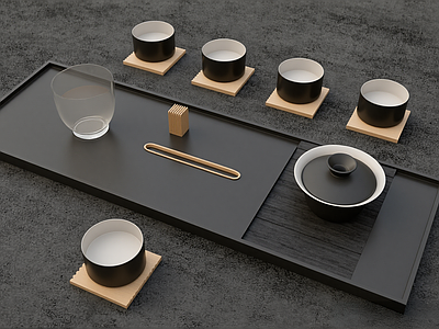 茶具 禅意茶具组合 茶杯 茶壶