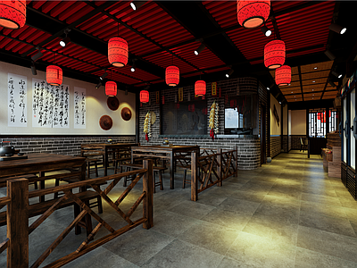 中式中餐厅 中餐厅明档