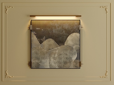 复古侘寂挂画 玄关挂画 客厅挂画 茶室挂画 书房挂画