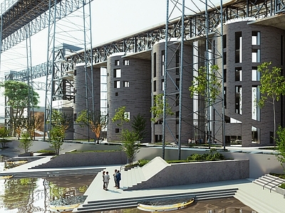 现代厂房 现代厂房改造 城市更新 网红打卡点 文化建筑 展览馆