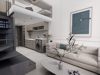 现代公寓 现代公寓 LOFT 书桌