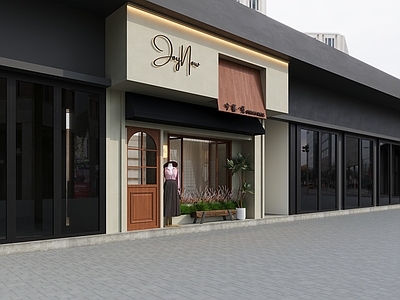 现代服装店 服装店 女装店 门头 鞋店