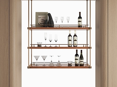 现代轻奢酒架 酒架 酒具