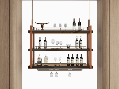 现代轻奢酒架 酒架 酒具