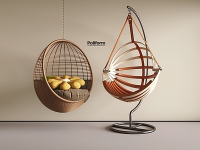 侘寂吊椅 吊椅 秋千椅 藤编吊椅 懒人吊椅