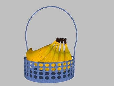 水果蔬菜 水果 香蕉 篮子 篮筐