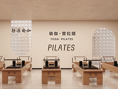 现代瑜伽室 瑜伽室