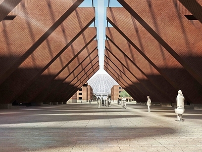 现代大学教学楼 学校