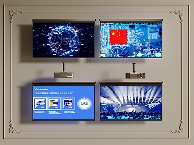 投影 投影仪 幕布