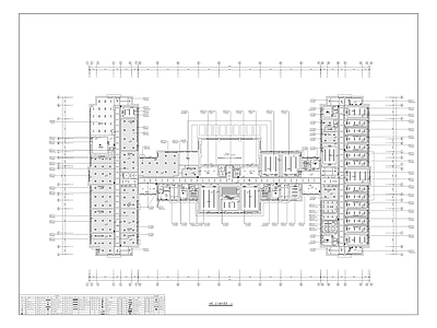 现代整体办公空间 消防站 装饰 装修 施工图