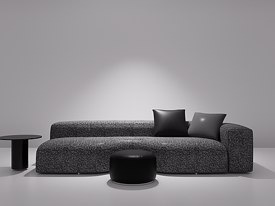现代多人沙发 布艺沙发 Minotti