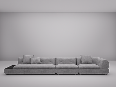 现代多人沙发 布艺沙发 Minotti