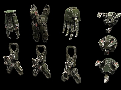 工业设备 现代科幻机械机器